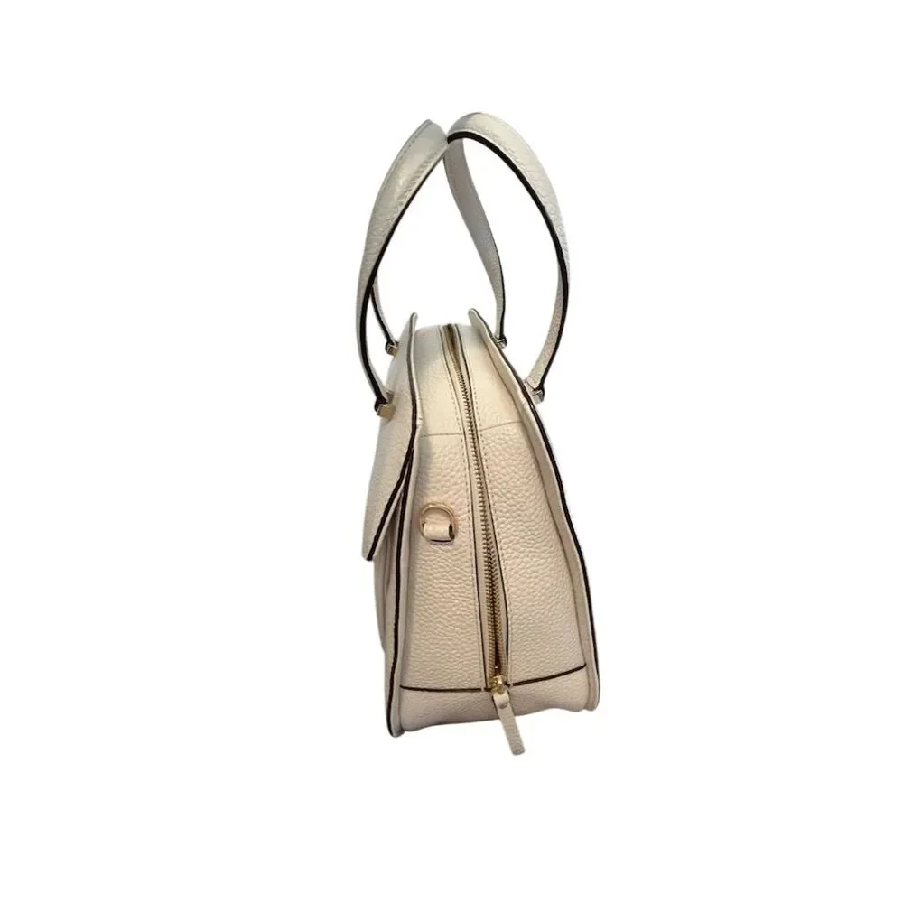 Kate Spade Cream Boxwood Road Aubrey Satchel Bag w/ Dust Bag